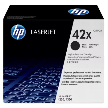 HP 42X cartuccia toner Original LaserJet nero ad alto rendimento 1 pz.