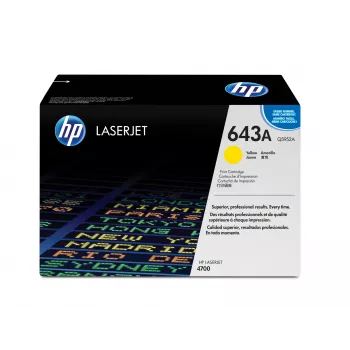 HP 643A cartuccia toner Original LaserJet giallo