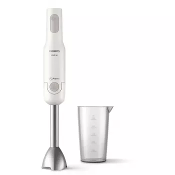 Frullatore a immersione Philips HR2534/00 — 650 W, 2 velocità, Pulse, gambo in metallo, bianco