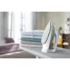Ferro da stiro Philips serie 5000 DST5010/10 ferro da stiro a vapore suola SteamGlide Plus 2400 W grigio, bianco