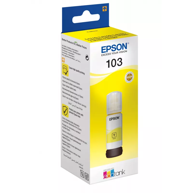Flacone d'inchiostro Epson 103 ECOTANK giallo