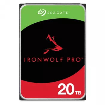 Disco fisso interno Seagate IronWolf Pro ST20000NT001 20 TB 7200 RPM 256 MB 3,5 pollici