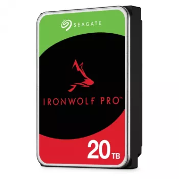 Disco fisso interno Seagate IronWolf Pro ST20000NT001 20 TB 7200 RPM 256 MB 3,5 pollici