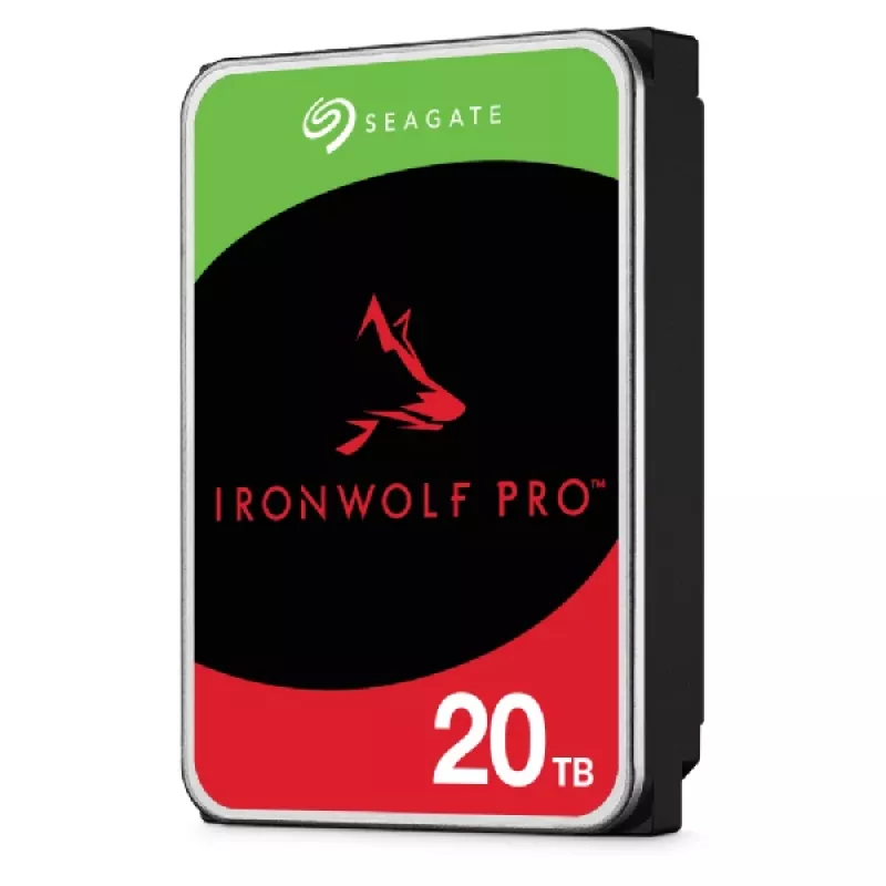 Disco fisso interno Seagate IronWolf Pro ST20000NT001 20 TB 7200 RPM 256 MB 3,5 pollici