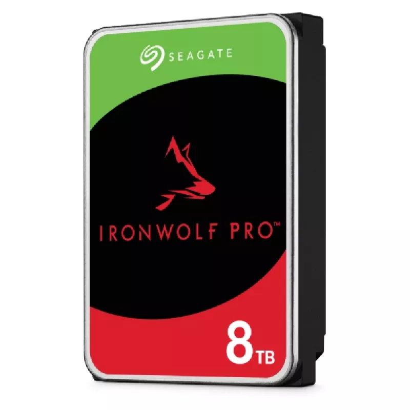 Disco fisso interno Seagate IronWolf Pro ST8000NT001 8 TB 7200 RPM 256 MB 3.5 pollici Serial ATA III