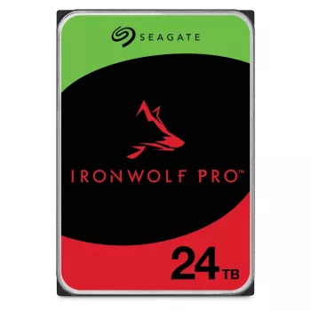 Disco fisso interno Seagate IronWolf Pro ST24000NT002 24 TB 7200 RPM 512 MB 3,5 pollici Serial ATA III