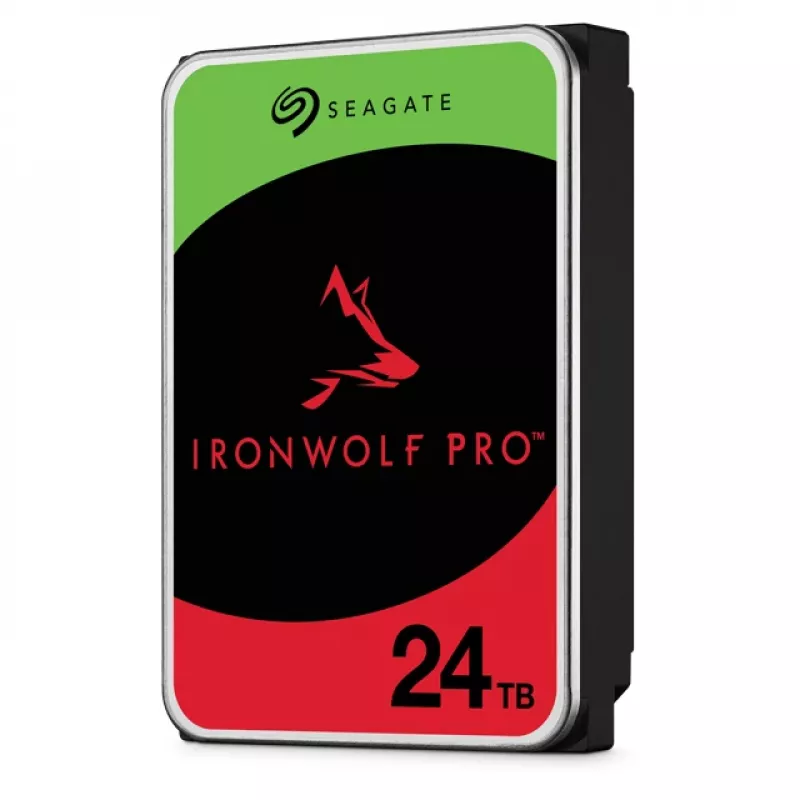 Disco fisso interno Seagate IronWolf Pro ST24000NT002 24 TB 7200 RPM 512 MB 3,5 pollici Serial ATA III