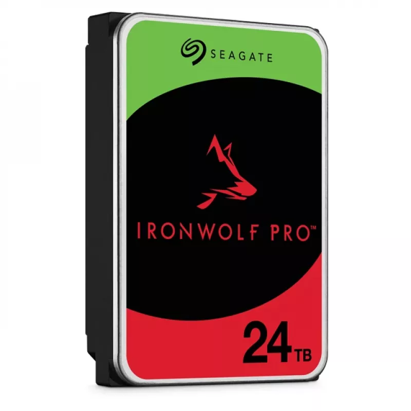 Disco fisso interno Seagate IronWolf Pro ST24000NT002 24 TB 7200 RPM 512 MB 3,5 pollici Serial ATA III