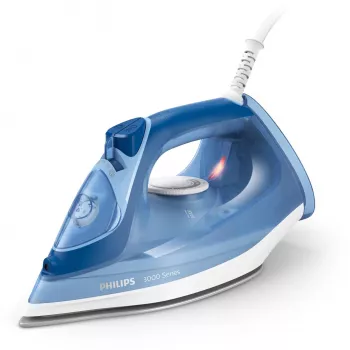 Ferro da stiro a vapore Philips Serie 3000 DST3031/20 — 2400 W, serbatoio acqua 0,3 l, piastra in ceramica, vapore continuo 40 g/min