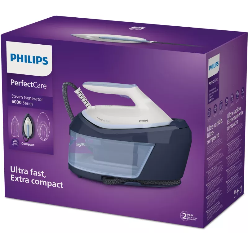 Centro stiro a vapore Philips Serie 6000 PerfectCare PSG6026/20