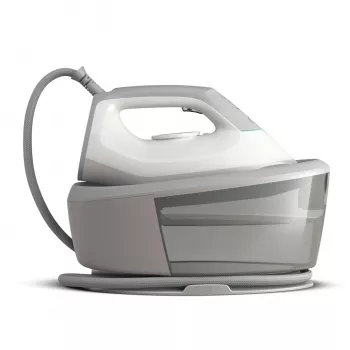 Centro stiro a vapore Philips Serie 2000 PSG2000/80 2400 W 1,4 L piastra in ceramica grigio, bianco