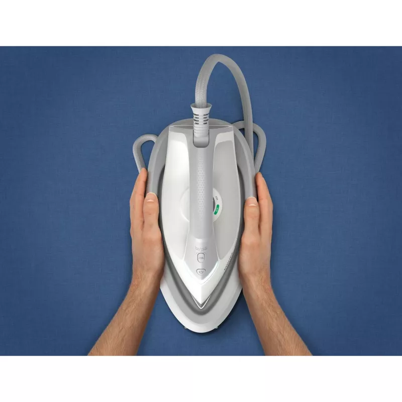 Centro stiro a vapore Philips Serie 2000 PSG2000/80 2400 W 1,4 L piastra in ceramica grigio, bianco