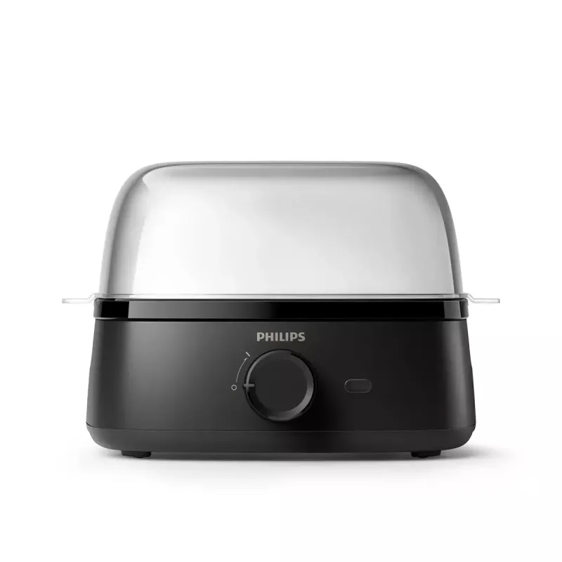 Cuociuova Philips Serie 3000 HD9137/90 capacità 6 uova nero