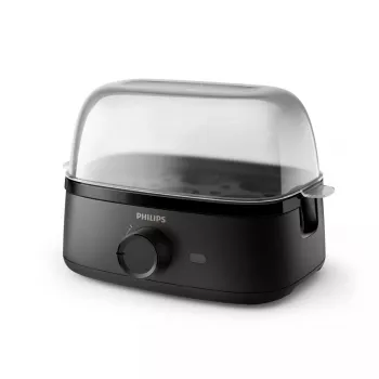 Cuociuova Philips Serie 3000 HD9137/90 capacità 6 uova nero