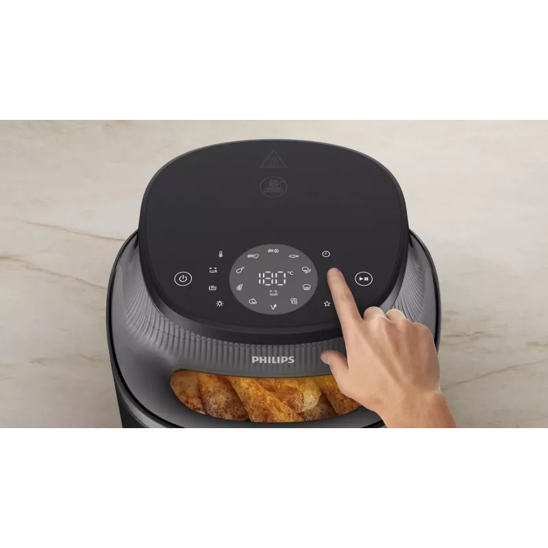 Friggitrice ad aria Philips Serie 3000 NA332/00 — 6,2 L, 1700 W, touch LED, 16 programmi