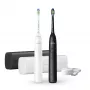 Spazzolino elettrico sonico ricaricabile Philips Sonicare Serie 5300 HX7109/01, 2 manici, 2 testine, 62.000 movimenti/min., 2 velocità, custodia da viaggio