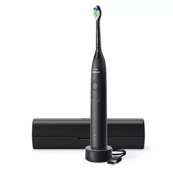 Spazzolino elettrico sonico Philips Serie 5300 HX7101/02 — sonico, 62.000 movimenti/min., 3 velocità, timer 2 min., nero