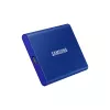 SSD esterno Samsung T7 Portable 1 TB, USB-C 3.2 Gen 2, NVMe, crittografia hardware AES-256, blu