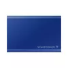 SSD esterno Samsung T7 Portable 1 TB, USB-C 3.2 Gen 2, NVMe, crittografia hardware AES-256, blu