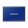 SSD esterno Samsung T7 Portable 1 TB, USB-C 3.2 Gen 2, NVMe, crittografia hardware AES-256, blu