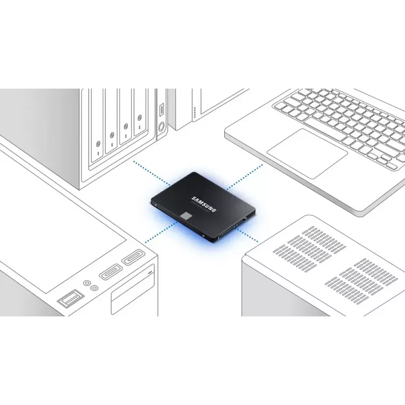 SSD Samsung 2000 GB 2,5 pollici SATA III MZ-77E2T0B/EU