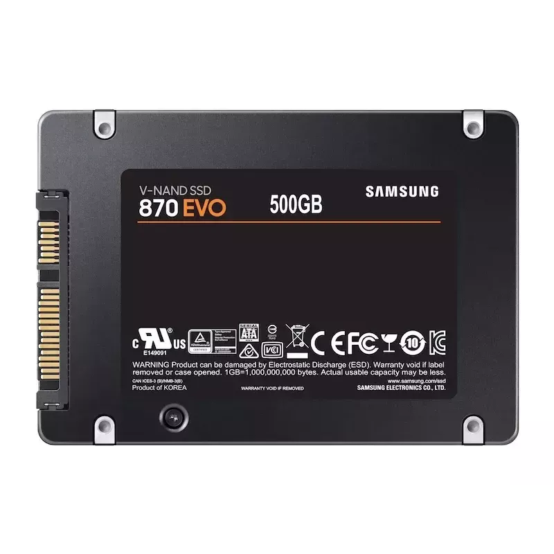 Samsung 870 EVO 500 GB 2.5 pollici Serial ATA III V-NAND MLC