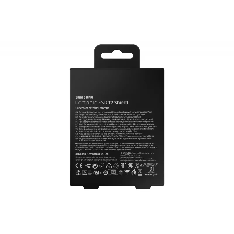 Samsung MU-PE2T0S 2 TB USB Type-C 3.2 Gen 2 (3.1 Gen 2) nero