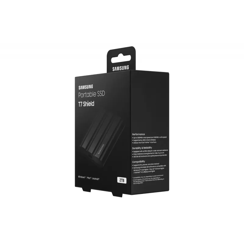 Samsung MU-PE2T0S 2 TB USB Type-C 3.2 Gen 2 (3.1 Gen 2) nero