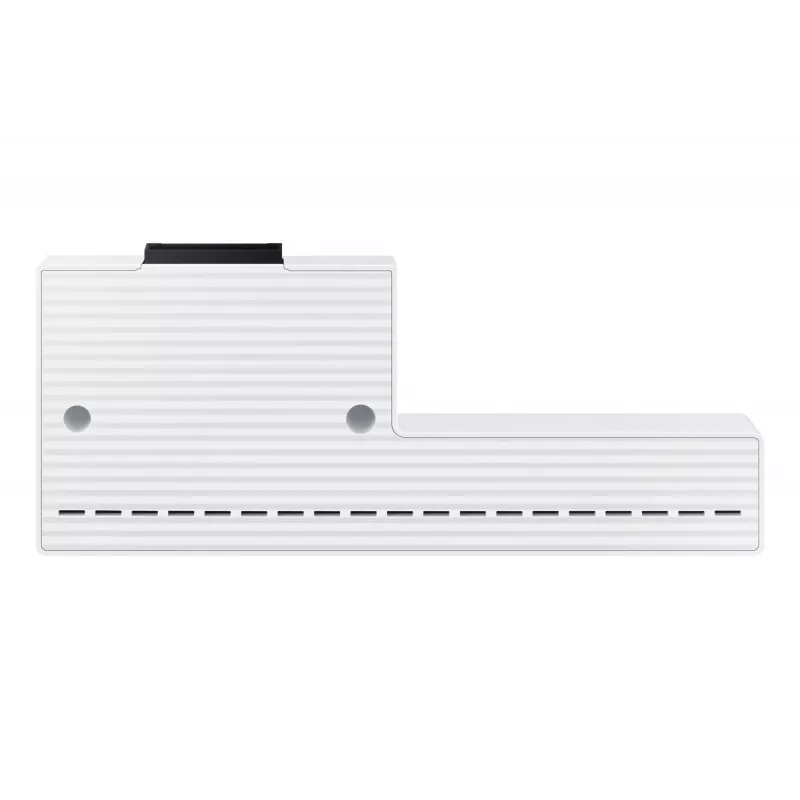 Vassoio di connettività Samsung Flip4 grigio bianco USB Type-A Type-B Type-C