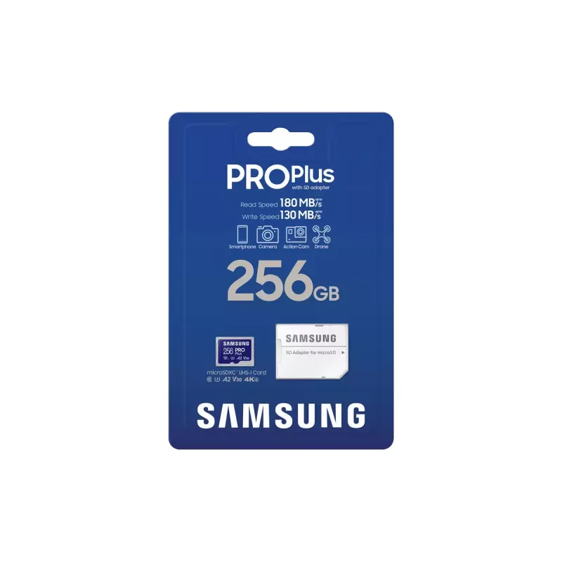 Samsung PRO Plus MB-MD256SA/EU scheda di memoria 256 GB MicroSDXC UHS-I Class 3