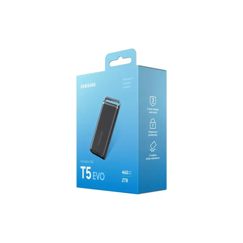 Unità SSD Samsung 2TB portatile USB 3.2 Gen 1 MU-PH2T0S
