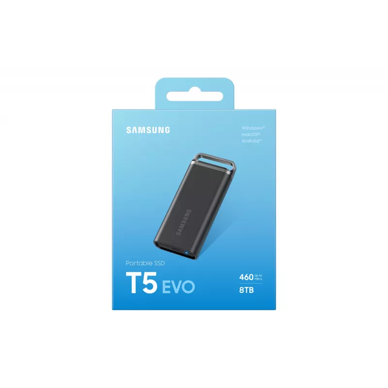Samsung MU-PH8T0S 8 TB 3.2 Gen 1 (3.1 Gen 1) nero