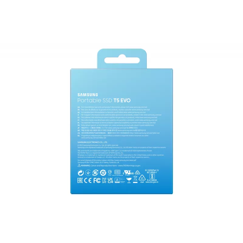 Samsung MU-PH8T0S 8 TB 3.2 Gen 1 (3.1 Gen 1) nero