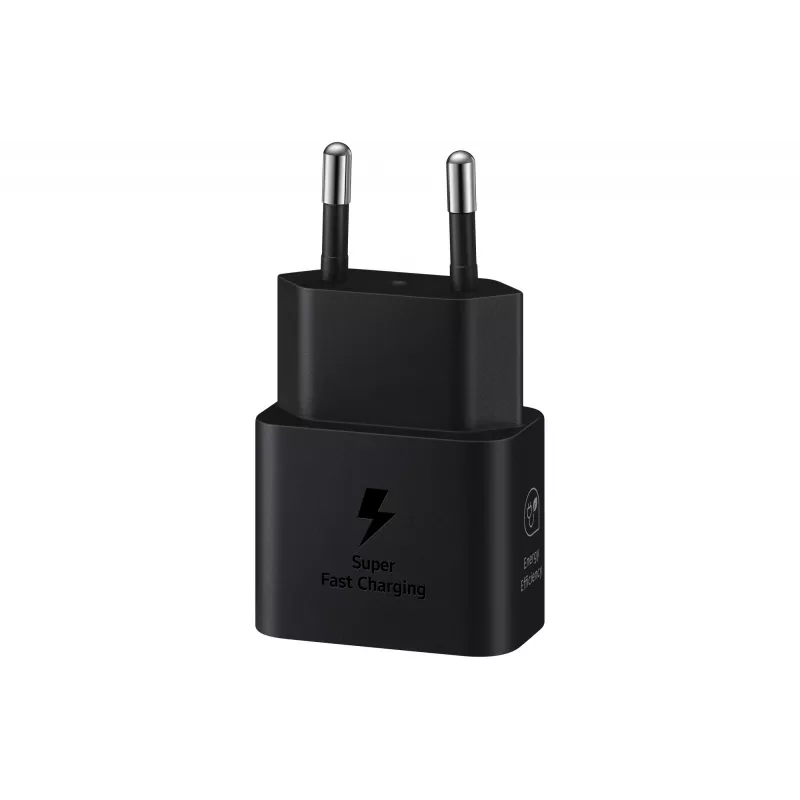 Caricabatterie Samsung EP-T2510 25W USB-C ricarica rapida da interno, nero, cavo 1 m