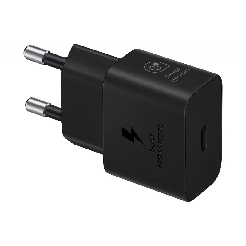Caricabatterie Samsung EP-T2510 25W USB-C ricarica rapida da interno, nero, cavo 1 m