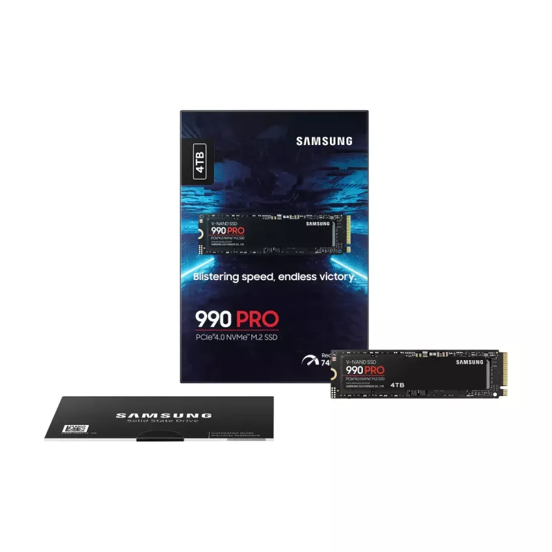 Unità SSD Samsung 990 PRO 4 TB M.2 PCI Express 4.0 NVMe V-NAND TLC