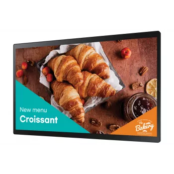 Samsung QB24C-T Digital Signage schermo piatto 61 cm (24 inch) LED Wi-Fi 250 cd/m² Full HD nero touchscreen processore integrato Tizen 7.0 16/7
