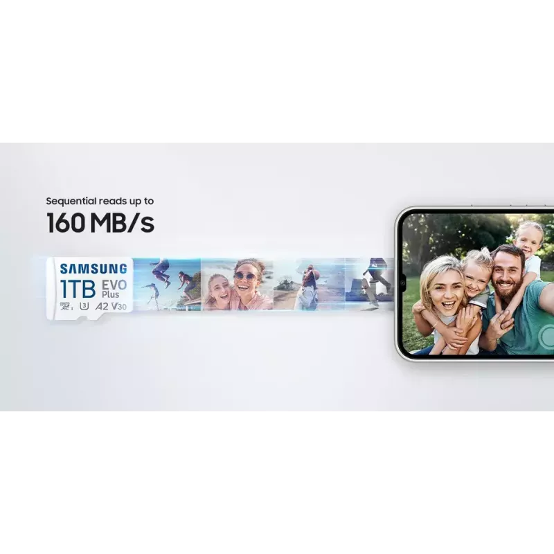 Memoria flash Samsung 64GB MicroSDXC UHS-I MB-MC64S