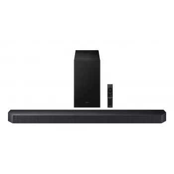 Soundbar Samsung HW-Q600F 3.1.2 canali con subwoofer wireless, Bluetooth, HDR10+ (nero)
