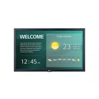 LG 22SM3G-B Digital Signage Display 54,6 cm (21,5 inch) IPS Wi-Fi 250 cd/m² Full HD nero processore integrato 16/7