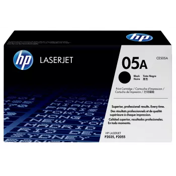 Cartuccia toner HP 05A nero originale LaserJet, 2300 pagine, nero, 1 pz.