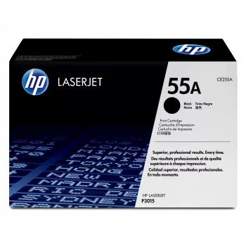 Cartuccia toner HP 55A nero originale LaserJet, 6000 pagine, nero, 1 pz.