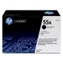 Cartuccia toner HP 55A nero originale LaserJet, 6000 pagine, nero, 1 pz.