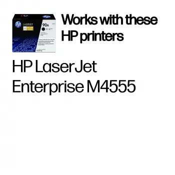 Cartuccia toner originale HP 90A LaserJet nero