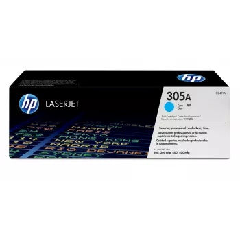 Cartuccia toner originale HP 305A LaserJet ciano, 2600 pagine, ciano, 1 pz.