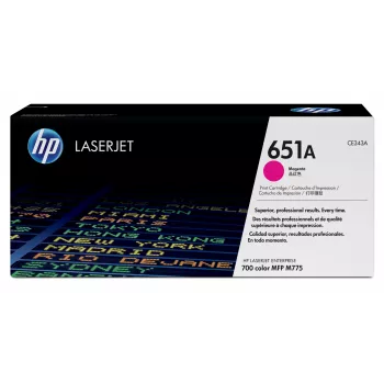 Cartuccia toner originale HP 651A LaserJet magenta, 16000 pagine, magenta, 1 pz.