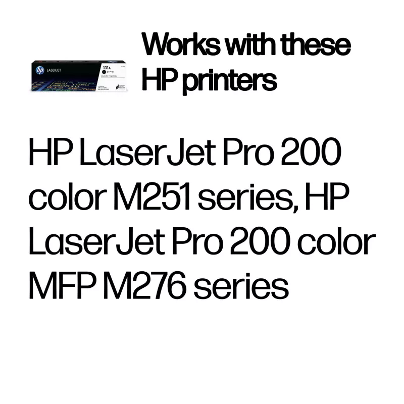 Cartuccia toner HP No.131A nero CF210A 1500 pagine