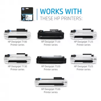 Cartuccia d'inchiostro HP 711 29 ml giallo DesignJet