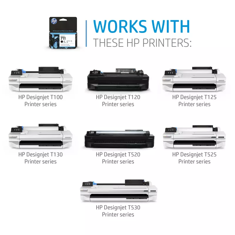 Cartuccia d'inchiostro HP 711 29 ml giallo DesignJet