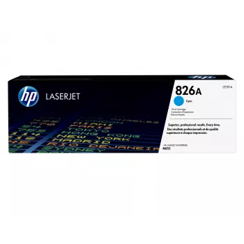 Cartuccia toner originale HP 826A LaserJet ciano